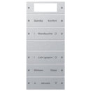 Rocker Set For Push Sensor 3 Thermostat Inscribable