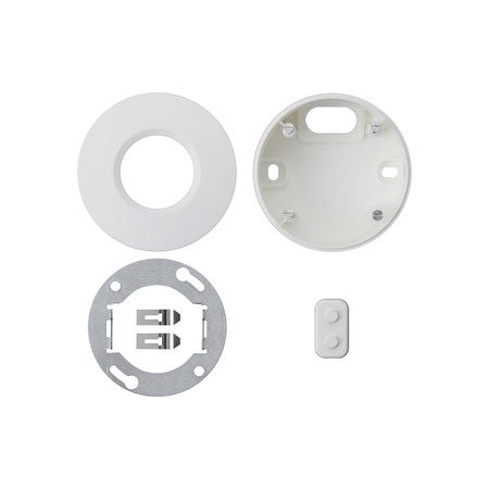 Mounting kit for surface-mounted installation