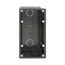 Flush-mounted device box for razor socket outlet