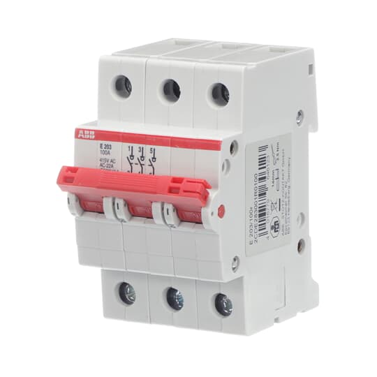 E203/100R Switch Disconnector 3P 100A