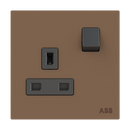 BS SP switched socket outlet 13A - Millenium