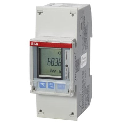 B21 112-100, Energy meter 'Steel' , Modbus RS485, Single-phase, 5 A