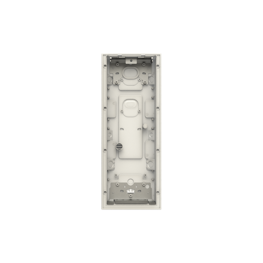 Flush-mounted box 4 modules size 1/4