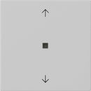 KNX RF operating top unit, 1-gang with arrow symbols System 55