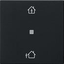 KNX RF operating top unit, 1-gang heating mode System 55