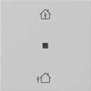 KNX RF operating top unit, 1-gang heating mode System 55