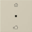 KNX RF operating top unit, 1-gang heating mode System 55