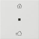 KNX RF operating top unit, 1-gang heating mode System 55