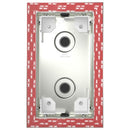 System 106 flush mounting box