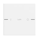 Rocker set Inscribable for pushbutton sensor 4 - System 55