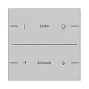 Rocker set Inscribable for pushbutton sensor 4 - System 55