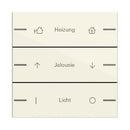 Rocker set Inscribable for pushbutton sensor 4 - System 55