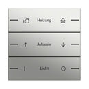 Rocker set Inscribable for pushbutton sensor 4 - System 55