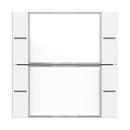 Rocker set Inscription Space for pushbutton sensor 4 - System 55