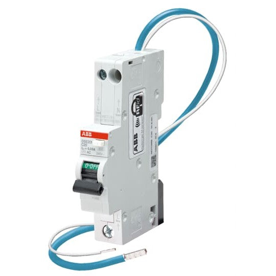 DSE201 B32 AC30 - N Blue Residual Current Circuit Breaker with Overcurrent Protection