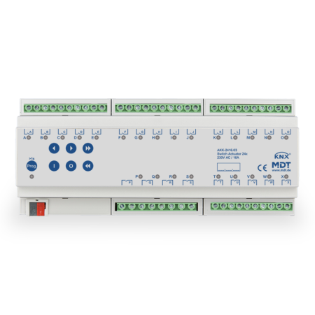 Switch Actuator 24-fold, 12SU MDRC, 16A, 230 V AC, compact, 70µ, 10ECG