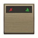 Push button 2-gang, DND/MUR with bell symbol 10A