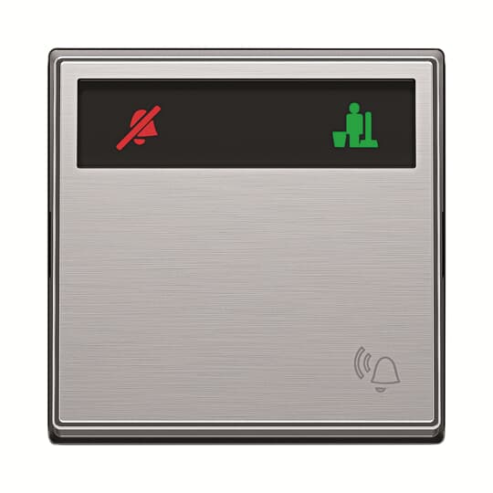 Push button 2-gang, DND/MUR with bell symbol 10A