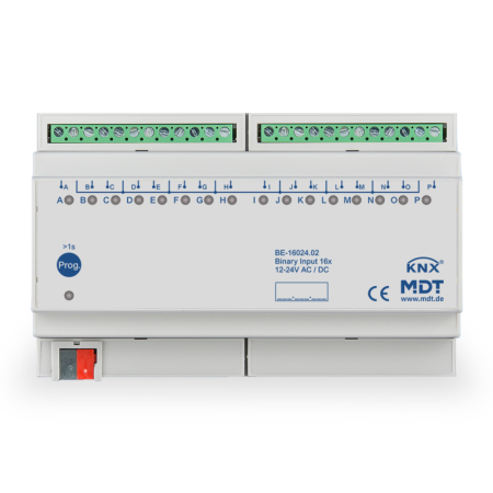 MDT Binary Input 16-fold, 8SU MDRC, Inputs 24VAC/DC