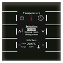 Glass Central Operation Unit Smart with colour display