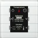 Glass Central Operation Unit Smart with colour display