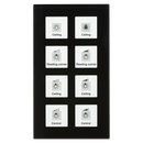 Glass Push Button Plus, Temperature Sensor