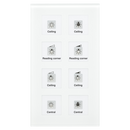 Glass Push Button Plus, Temperature Sensor