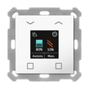 Blind Push Button Smart 55 4-fold with colour display and integrated time switch