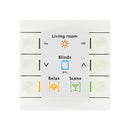 Push Button Smart 86 with colour display, Plastic