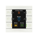 Push Button Smart 86 with colour display and temperature sensor