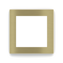 Deep plate - window 60x60mm - Metal