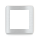 Surface plate - window 60x60mm - Metal