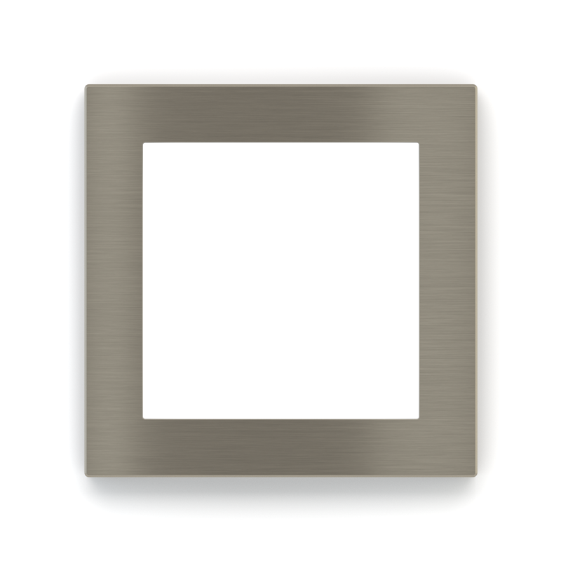 Surface plate - window 60x60mm - Metal