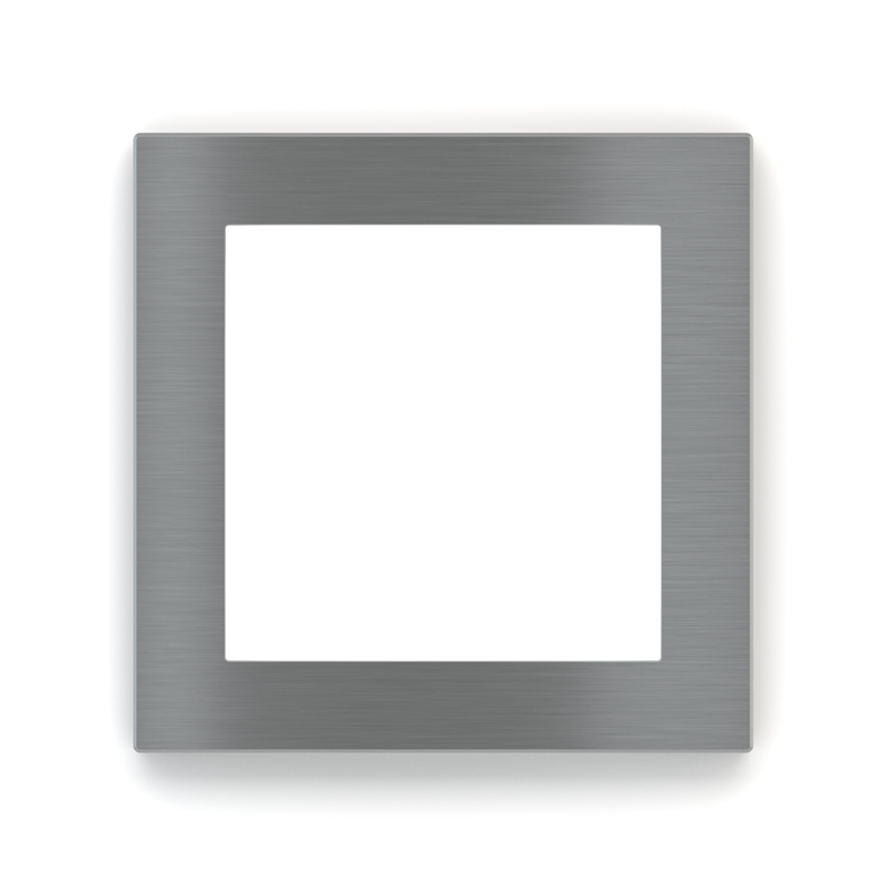 Surface plate - window 60x60mm - Metal