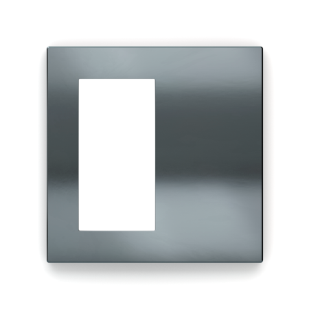 Square Deep plate - window 30x60mm - HT Metal