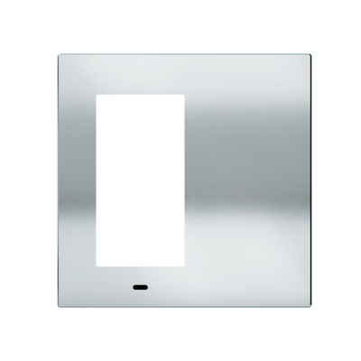 Deep square plate (30x60 mm window) - Metal HT