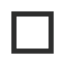 Square Fenix NTM® plate 60x60 window