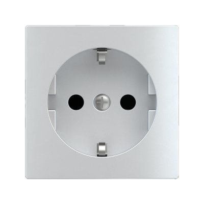 Power socket front cover - Metal