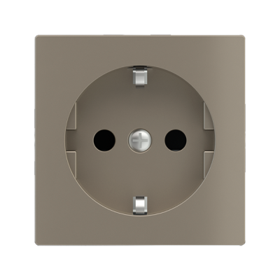 Power socket front cover - Metal