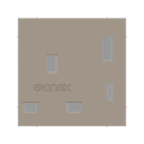 Power socket front cover - Fenix NTM®
