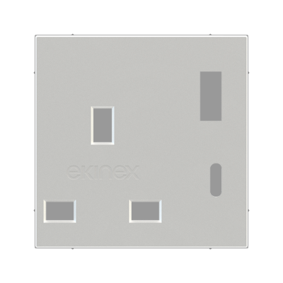 Power socket front cover - Plastic