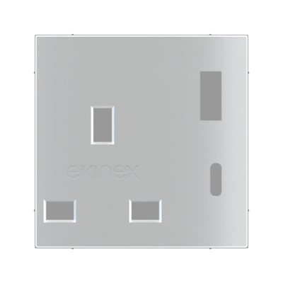 Power socket front cover - Metal