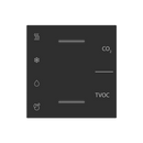 Air quality multisensor and regulator cover with symbols and vents - Fenix NTM