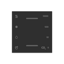 Multisensor cover with symbols and vents fenix NTM