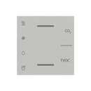 Air quality multisensor and regulator cover with symbols and vents - Plastic