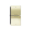 Square HT Metal rockers for EP2/EQ2 + laser marking (2 pcs.)