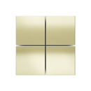 Square HT Metal rocker for EH2, EF2 and ED2 (4 pcs.)