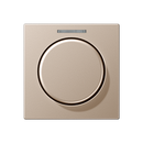 Centre plate with knob and lens - A Range