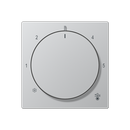 Centre plate with knob room thermostat - A Range