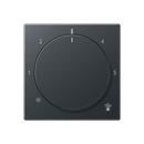 Centre plate with knob room thermostat - A Range